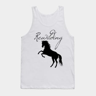 rewilding horse Tank Top